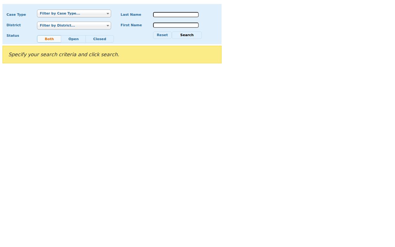 Bridgeport resident lookup Probate case search